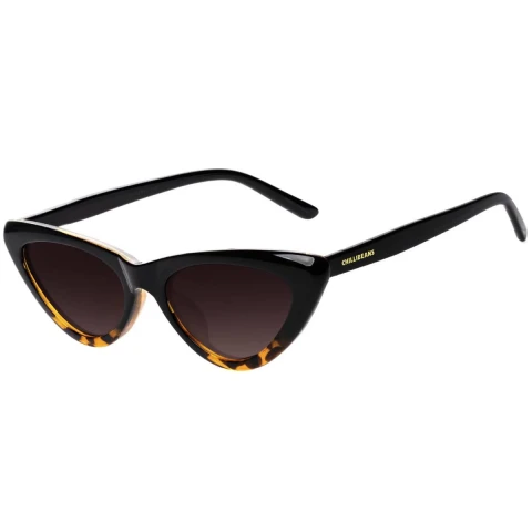 Lentes de Sol Chilli Beans Super Cat Negro - Marrón Lentes de Sol Chilli Beans Super Cat Negro - Marrón