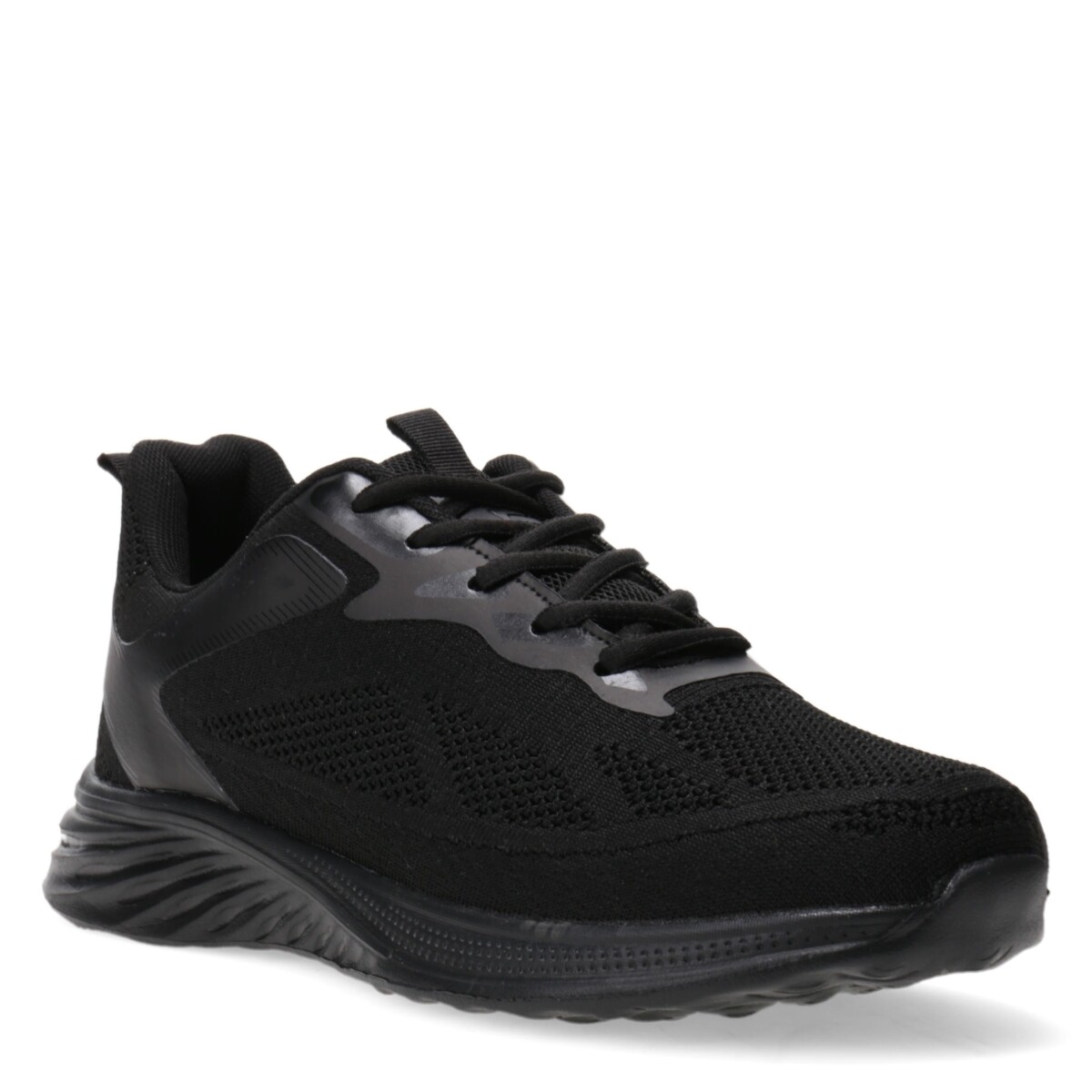 Championes de Hombre Push acordonado CALUDIA - Negro 