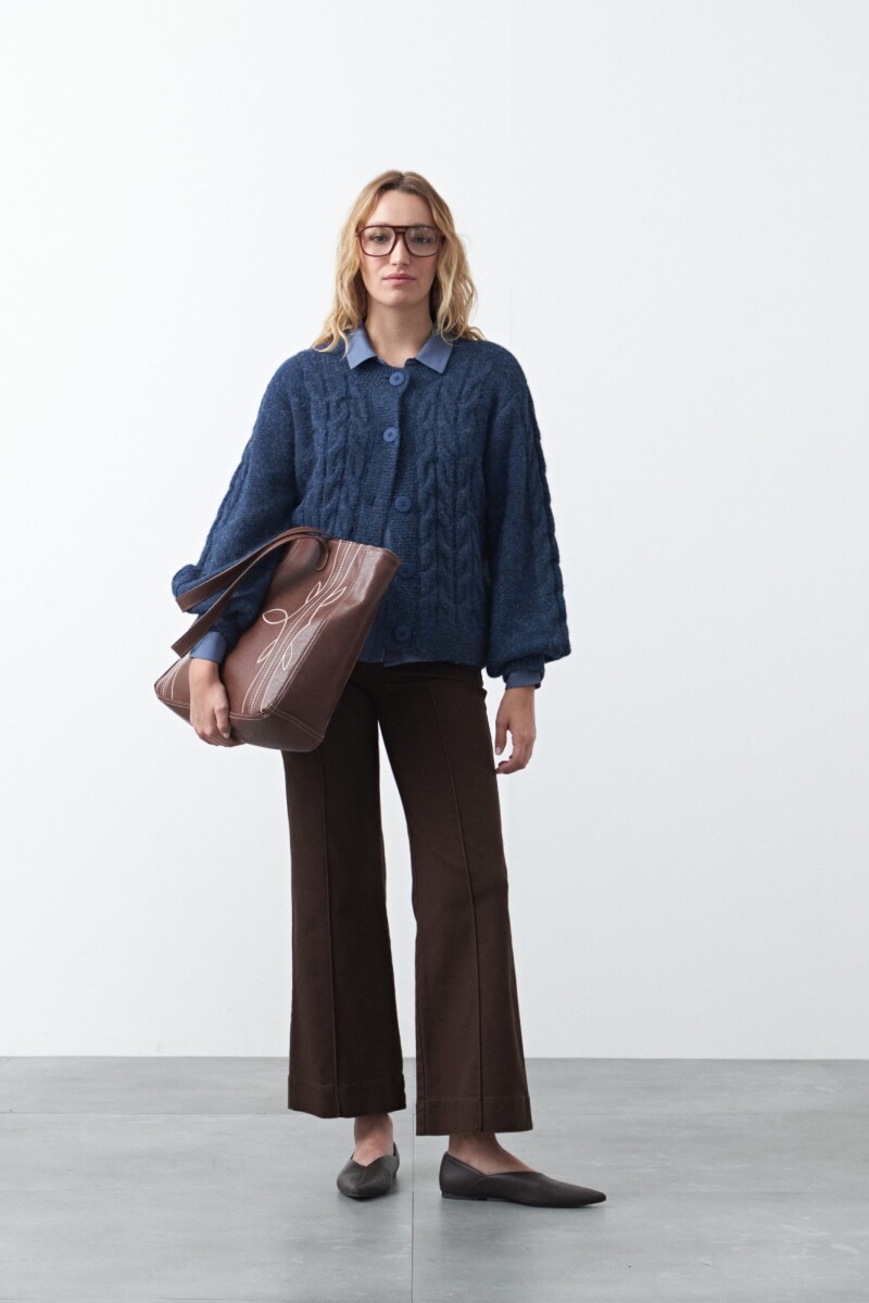 CARDIGAN BOREAL Azul Marino