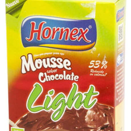 MOUSSE HORNEX LIGHT 4P 60G CHOCOLATE MOUSSE HORNEX LIGHT 4P 60G CHOCOLATE