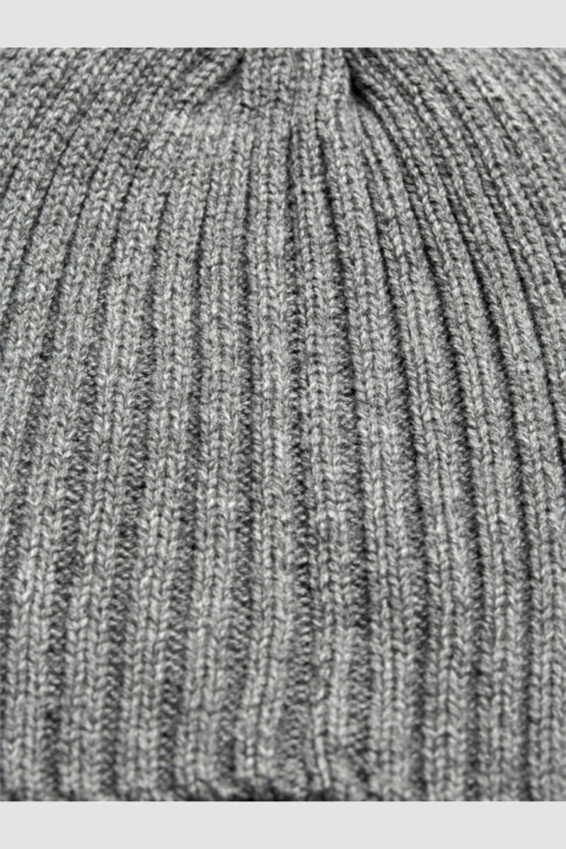 Gorro de lana Grey Melange