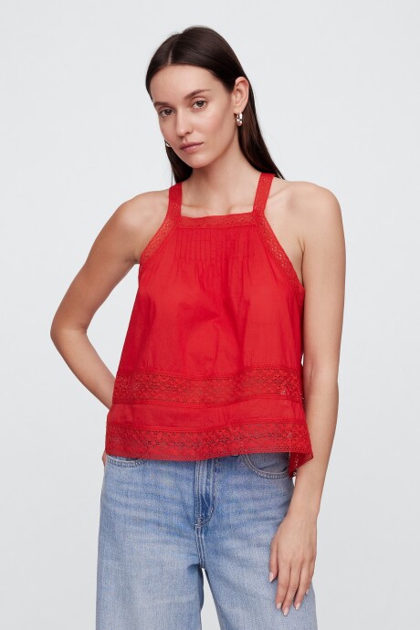 Musculosa Halter Mujer Tomato Sauce