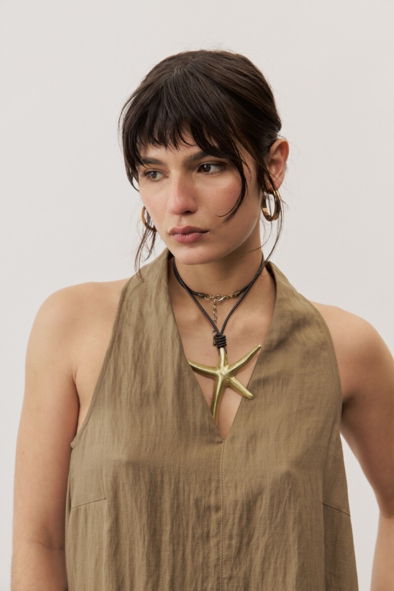 Vestido Murmuri MARRON