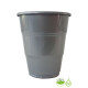 Vaso Biodegradable 210ml x10 Plateado