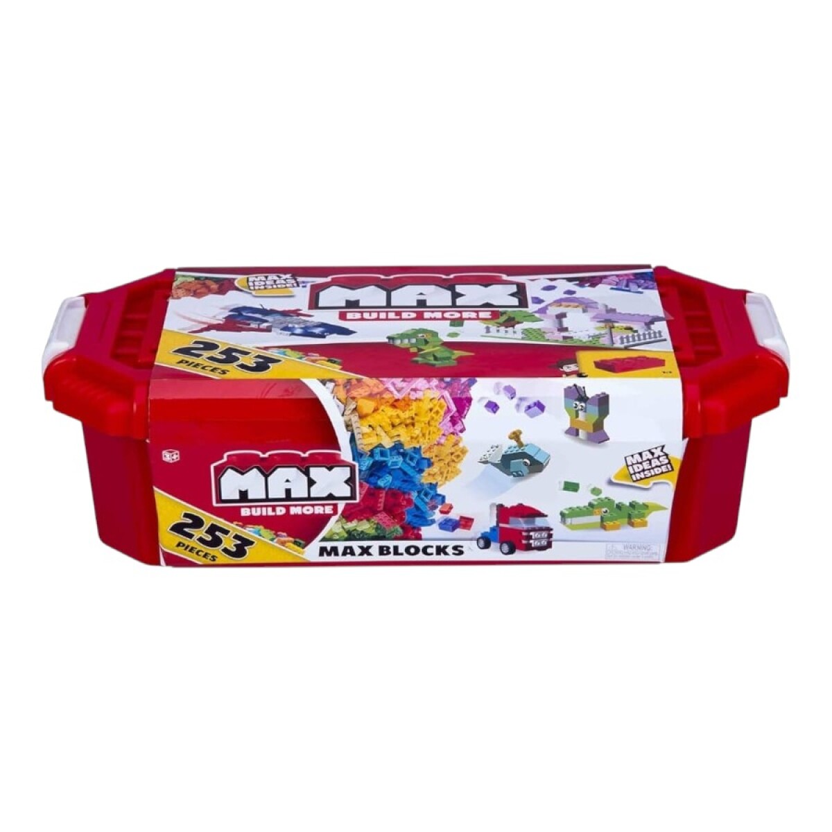 Caja creativa Max Bricks 253 piezas 