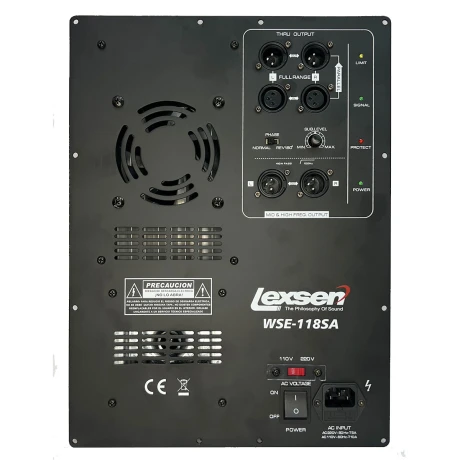 Módulo Amplificador Lexsen Wse118a 500w Completo Módulo Amplificador Lexsen Wse118a 500w Completo