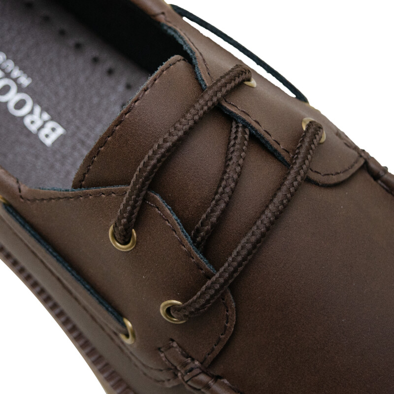 Zapatos The Brooklyn Haus Casual Burgos de Hombre - BURGOS Marron Oscuro