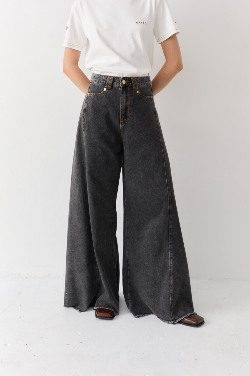 JEAN WIDE XL - Negro 