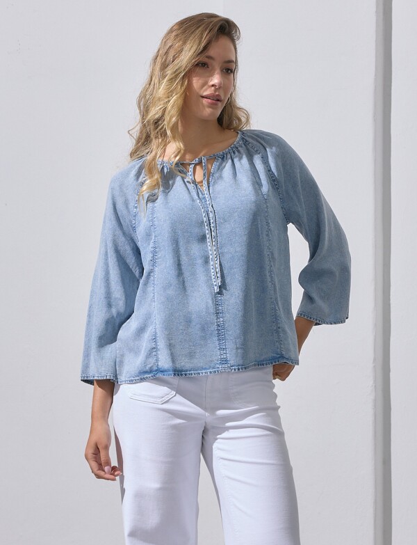 Blusa Lyocell Cordel JEAN