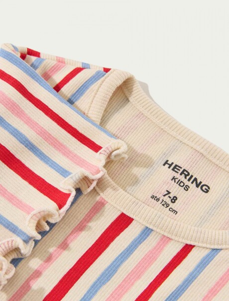 BLUSA INFANTIL ESTAMPADA MULTICOLOR