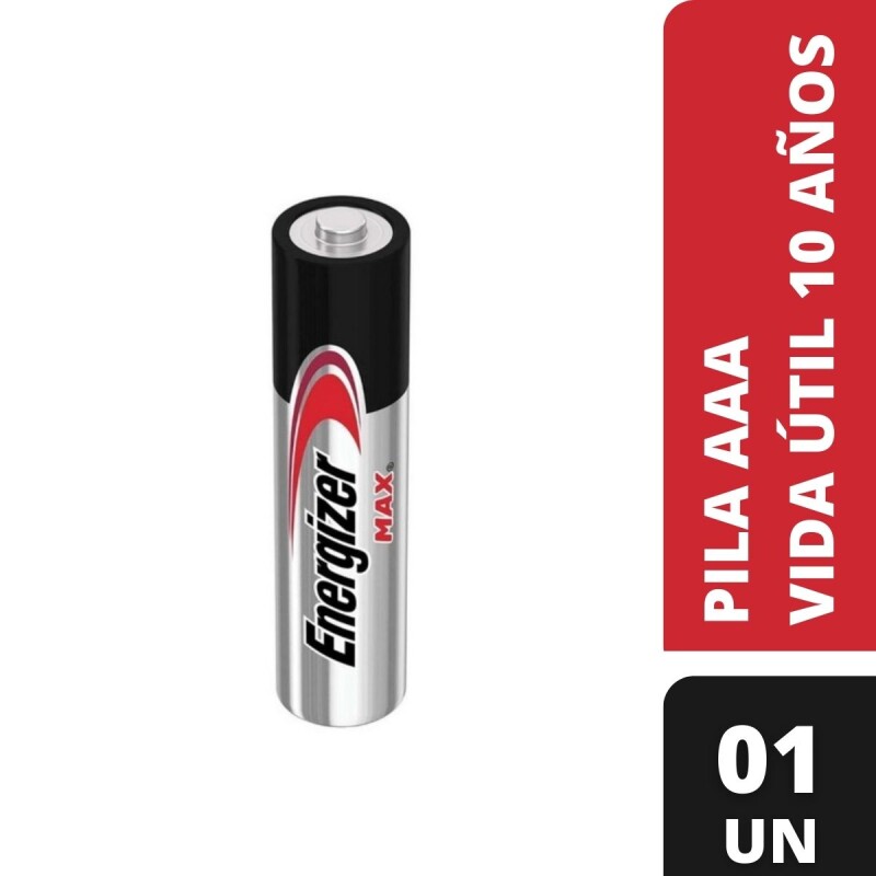 Pila Energizer Alcalina Max AAA X1