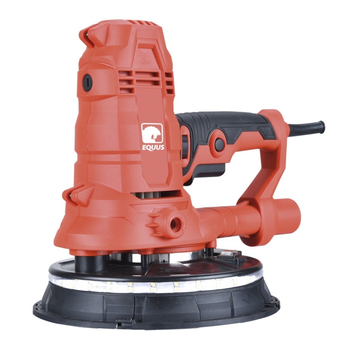 Lijadora Orbital Mango Corto 710w Equus con aspiradora y Luz - ROJO 