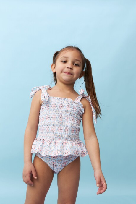 Traje de ba�o Cala Floreado