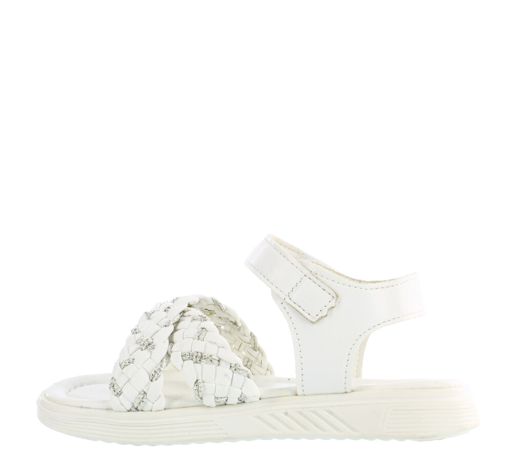 Sandalia NAMIBE con lure y tiras cruzadas White