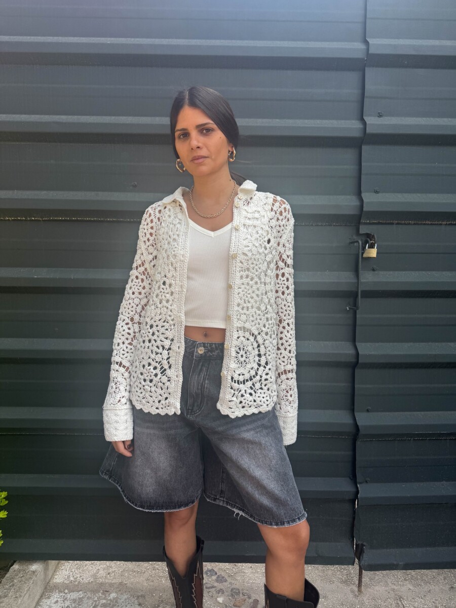 Camisa Dafne - BLANCO 