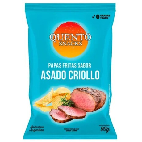 SNACK PAPAS QUENTO 90G ASADO CRIOLLO SNACK PAPAS QUENTO 90G ASADO CRIOLLO