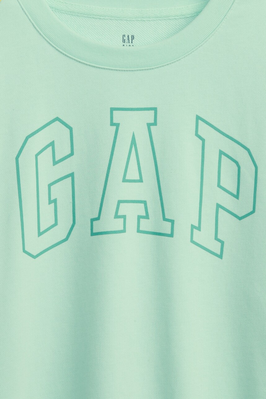 Buzo Logo Gap Niña Brook Green 136009Tcx
