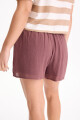 Short Cherry Marron