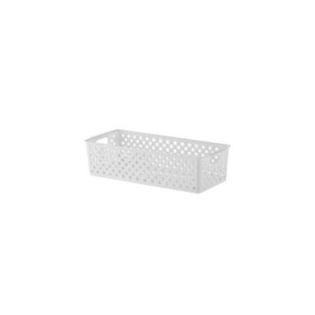 CANASTO ORGANIZADOR CALADO 34X15X9CM CANASTO ORGANIZADOR CALADO 34X15X9CM