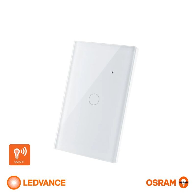 INTERRUPTOR SMART 1 BOTON LEDVANCE Interruptor De Pared 1 Boton Smart Wi-Fi LEDVANCE