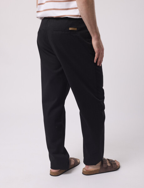 Pantalon cintura jogger negro