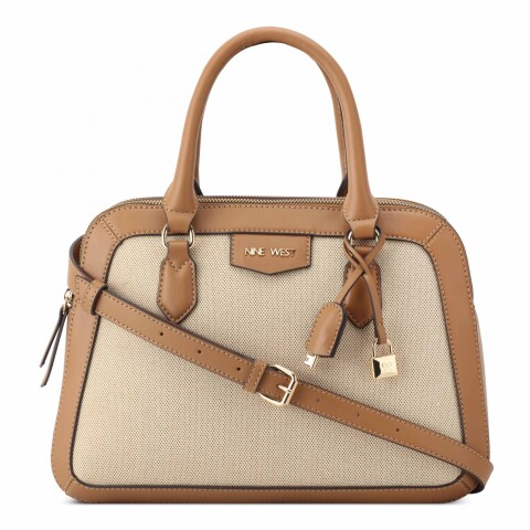 Satchel Hb Cibrina Dome Natural Dark Camel