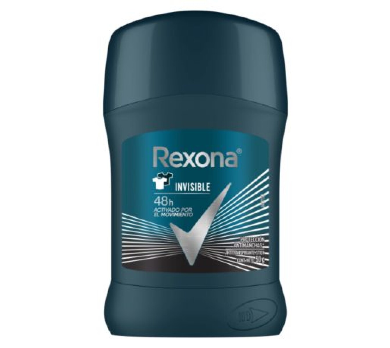 REXONA DESODORANTE MEN EN BARRA INVISIBLE 50gr 