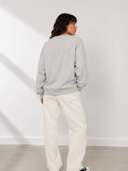BUZO SLOWLY MGF33 LOS ANGELES GRIS