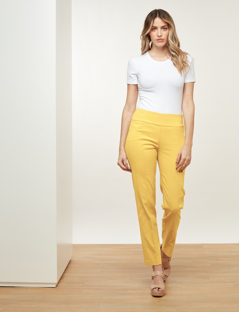 Pantalon Modelador - Amarillo 