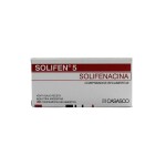 SOLIFEN 5 MG. CJ X 30 COMP. REC. única