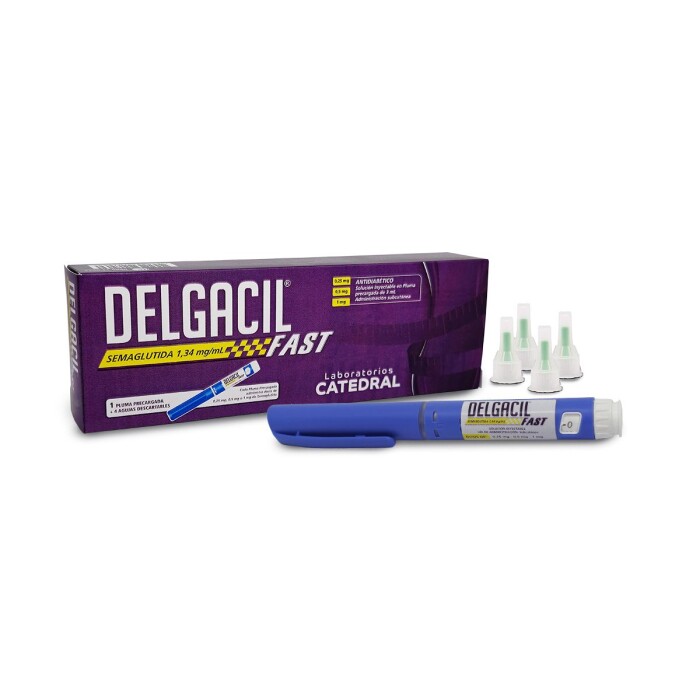 DELGACIL FAST 1,34 MG/ML CJ X 3 ML. única