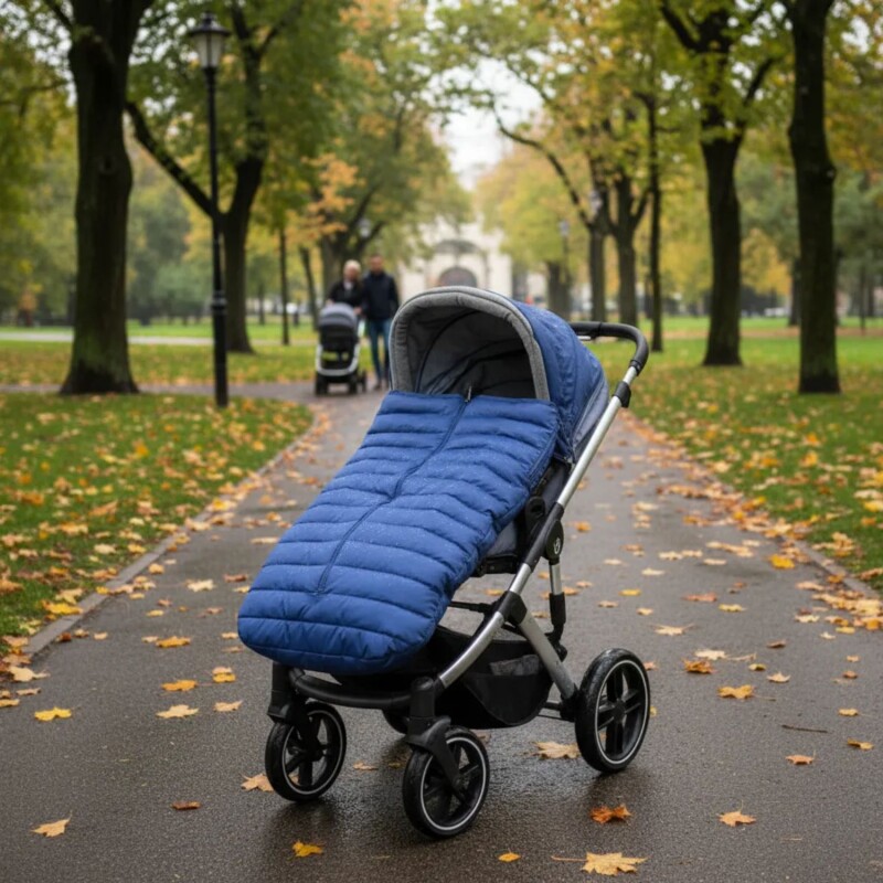 Sobre Cobertor Bebédue Para Coche Cadi Azul
