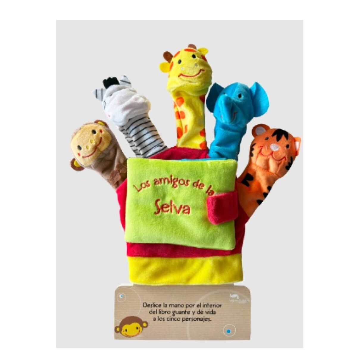 LIBRO GUANTE LOS AMIGOS DE LA SELVA 