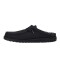 Zuecos Wally Slip Stretch Canvas - Hombre Black/Black