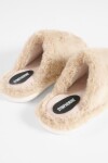 Pantufla comfy beige
