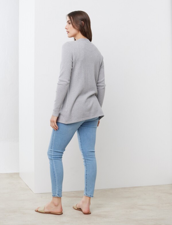 Cardigan Suelto GRIS