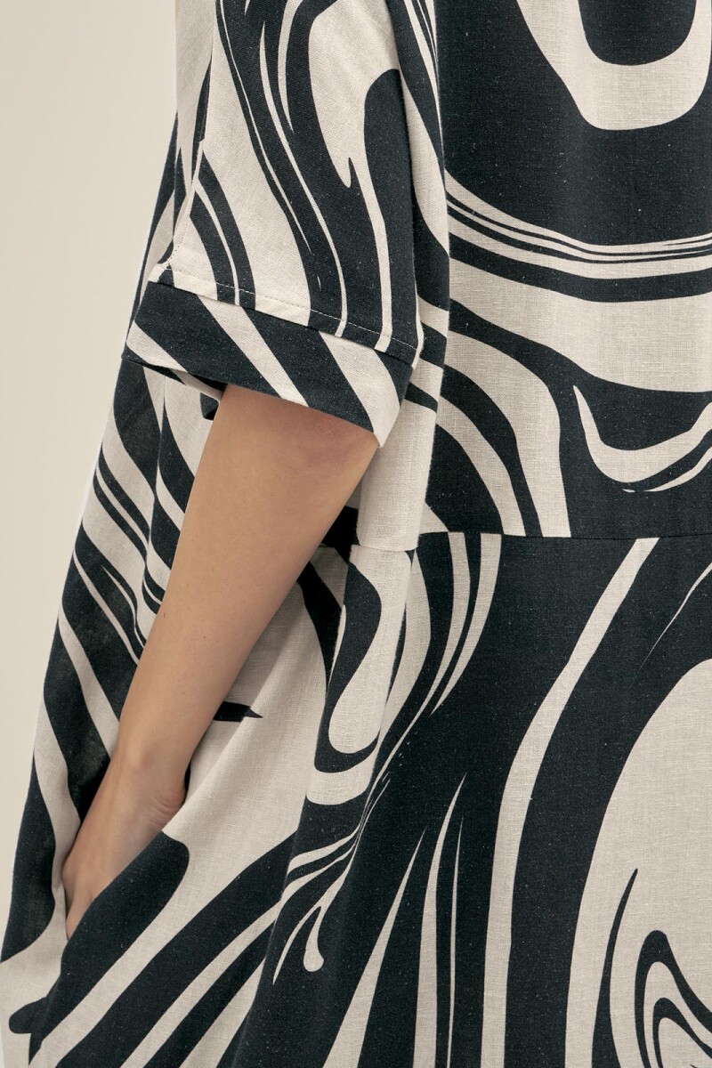 MARIE DRESS Marble