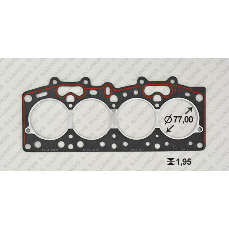 JUNTA FIAT TAPA CILINDROS MOTOR 1.3 DIESEL (2M) ILLINOIS JUNTA FIAT TAPA CILINDROS MOTOR 1.3 DIESEL (2M) ILLINOIS