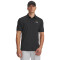 UA Playoff Jacquard Polo-BLU BLK-004