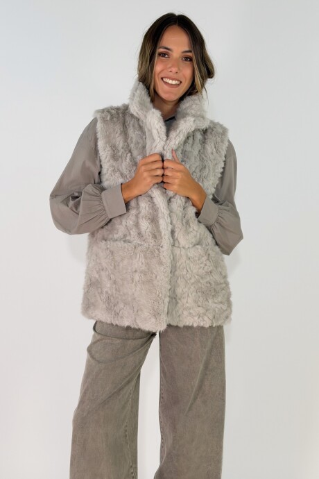 CHALECO TELMA Gris