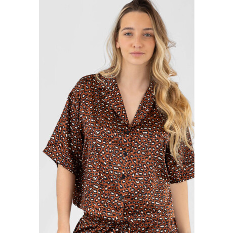 Animal dull long Animal print