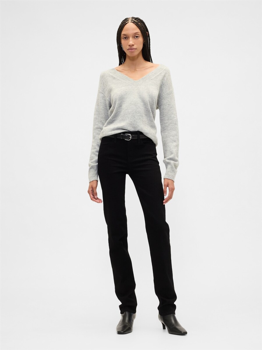 Jean Classic Straight Mujer - Black 013 