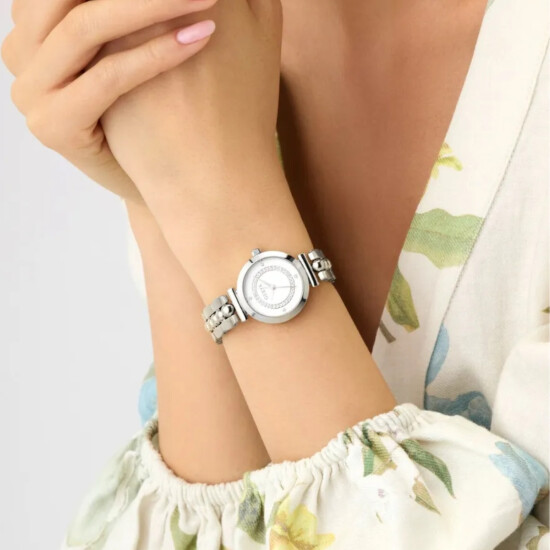 Reloj GUESS LEENA Acero Plateado Esfera 27mm 0