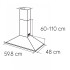 Campana Extractora Xion Xi-ec60 Inox 60 Cm CAMPANA DE COCINA XION XI-EC60 60CM AP