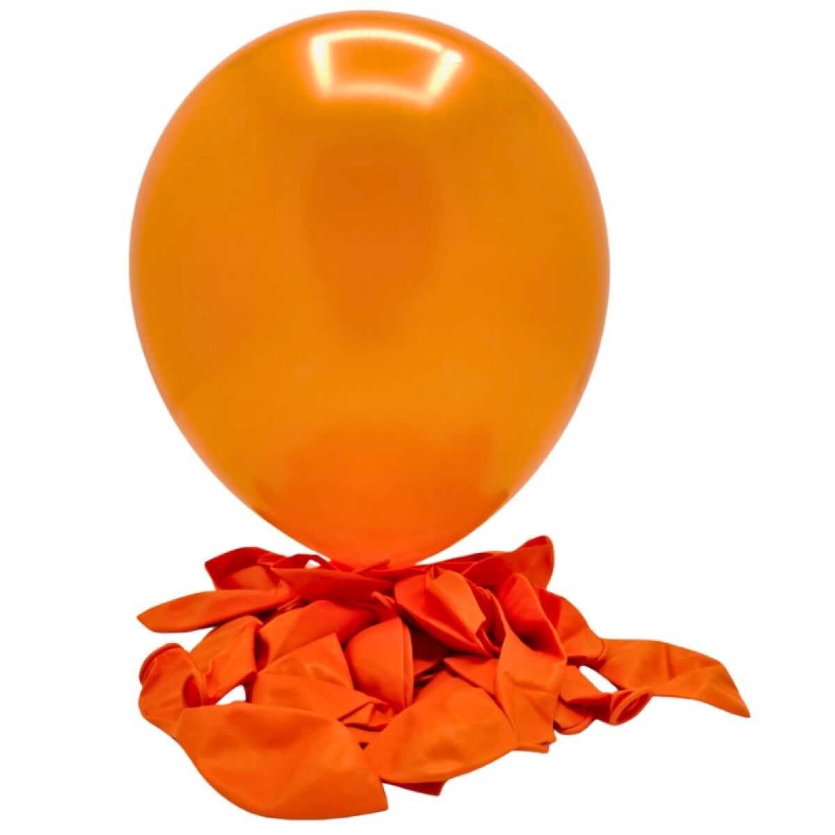 Globos R12 X25 - Naranja Perlado 