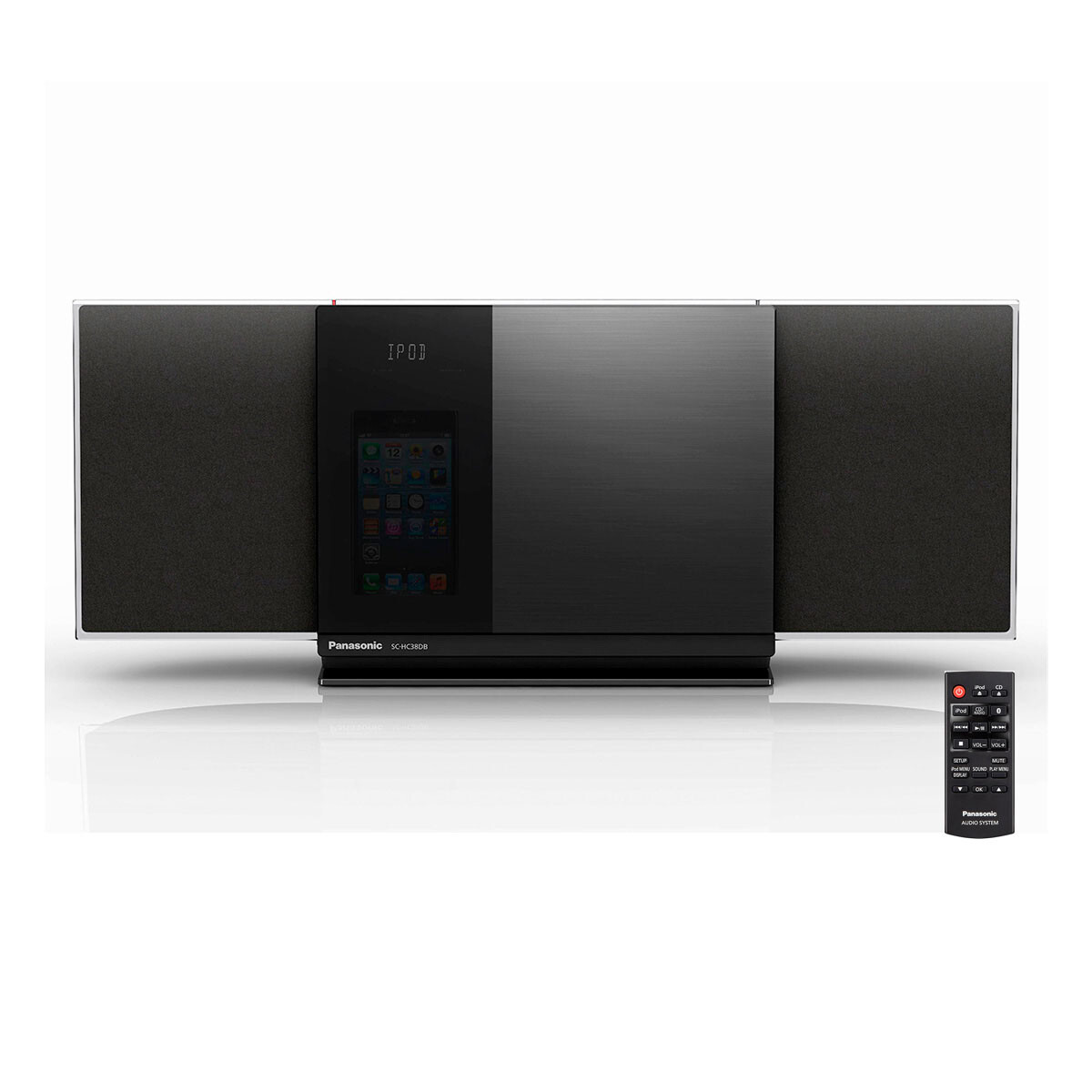 Minicomponenete Panasonic SC-HC38 40W Bluetooth CD - NEGRO 