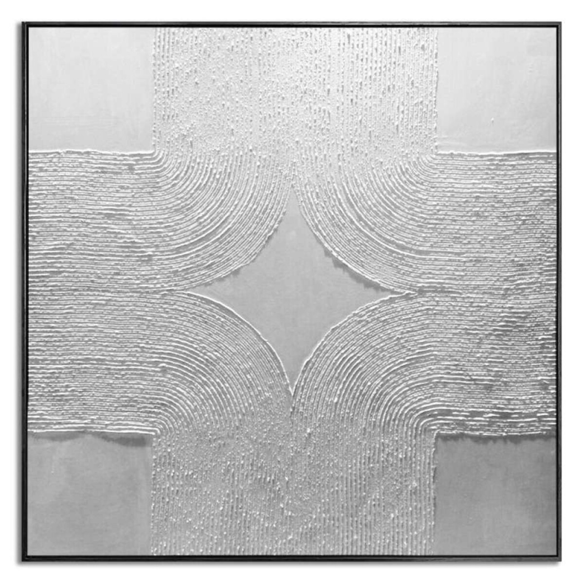 Cuadro Canvas 80X80Cm Marco Intersección 