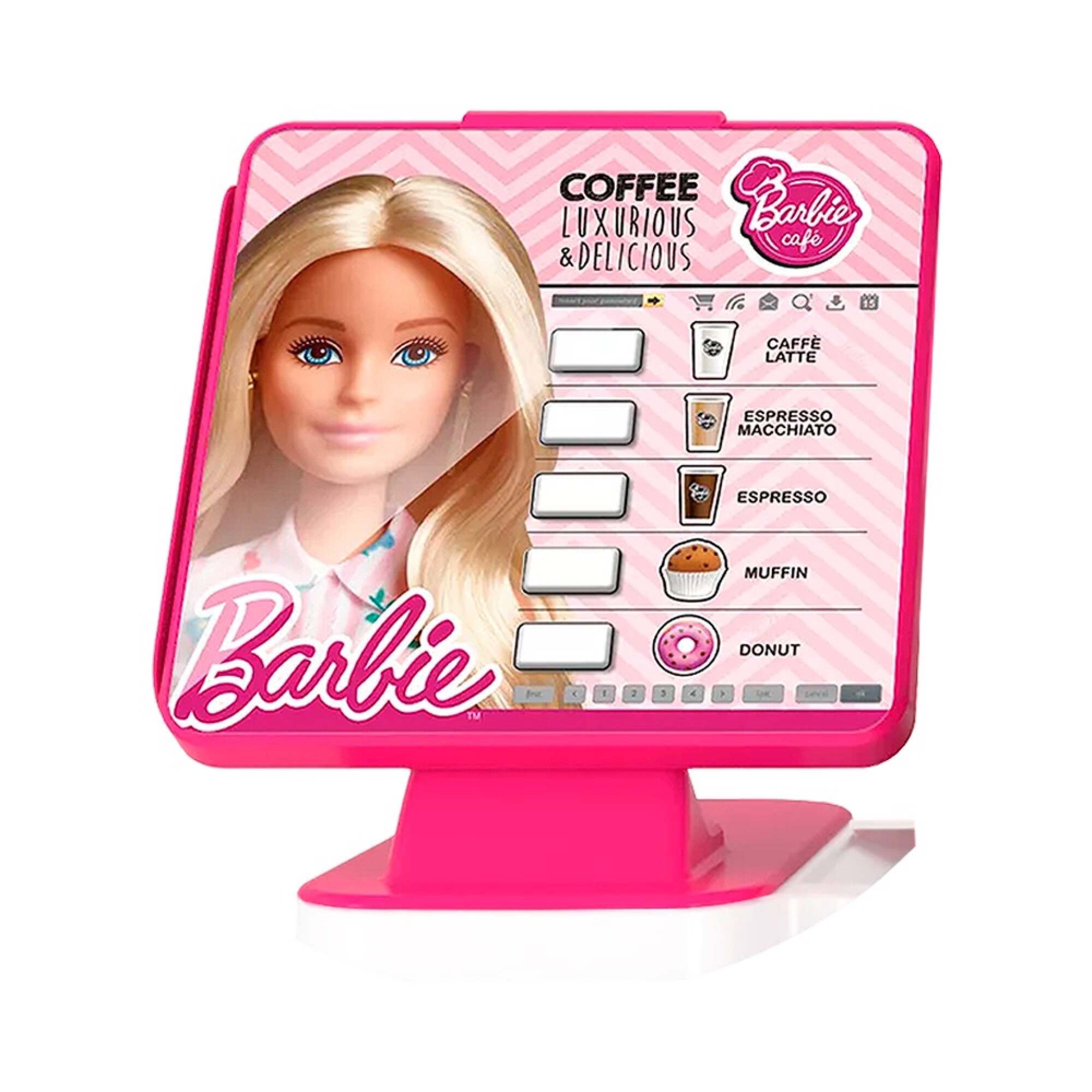 Barbie Dolls Coffee Shop Di Barbie Barbie Ice Cream Shop Playset