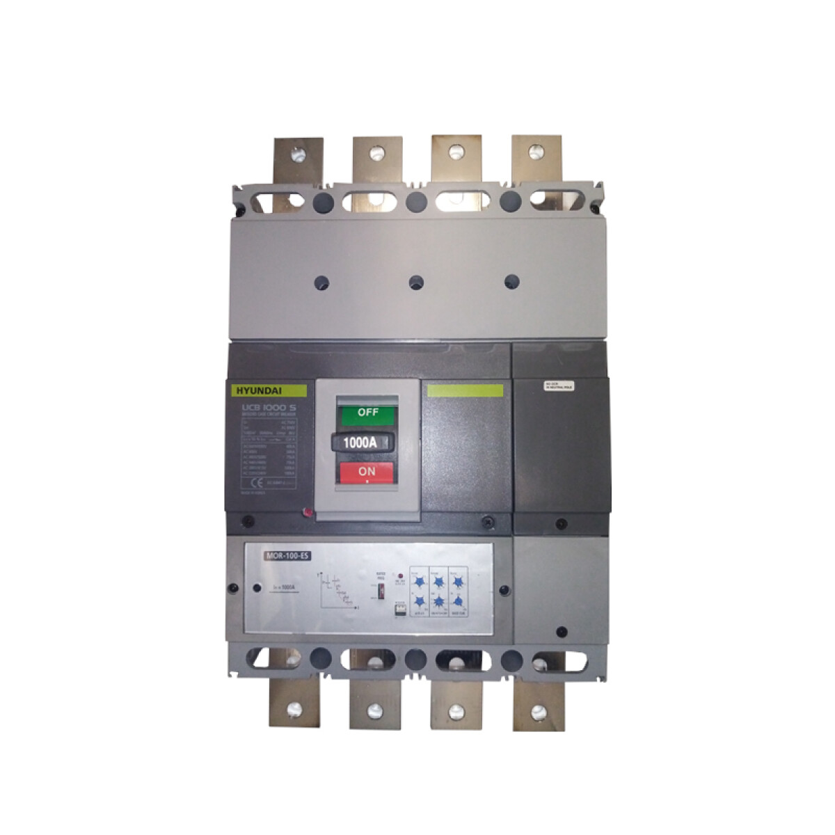 Llave industrial caja moldeada 4P 625-1250A 100kA - HY4242 