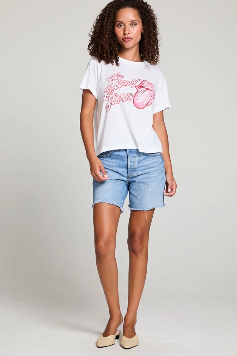 CAMISETA ROLLING Blanco